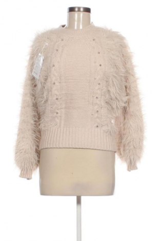 Damski sweter Unbranded, Rozmiar M, Kolor Beżowy, Cena 126,99 zł