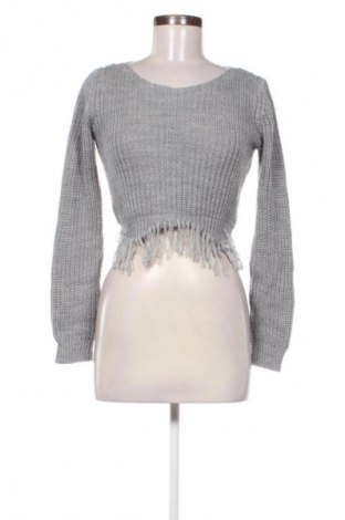 Дамски пуловер Unbranded, Размер XS, Цвят Сив, Цена 2,56 €