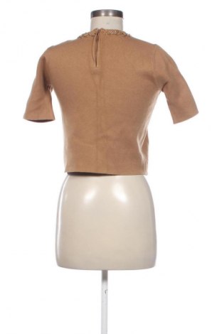 Дамски пуловер Zara, Размер S, Цвят Кафяв, Цена 6,64 €