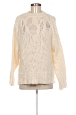 Дамски пуловер Zara, Размер S, Цвят Екрю, Цена 15,84 €