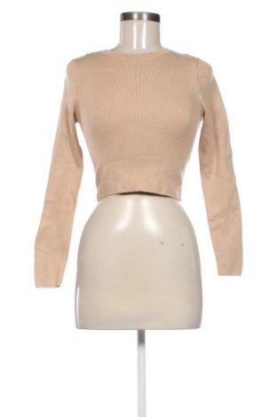 Pulover de femei Zebra, Mărime S, Culoare Bej, Preț 26,99 Lei