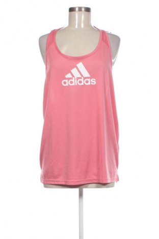 Γυναίκειο αθλητικό τοπ Adidas, Μέγεθος XXL, Χρώμα Ρόζ , Τιμή 13,99 €