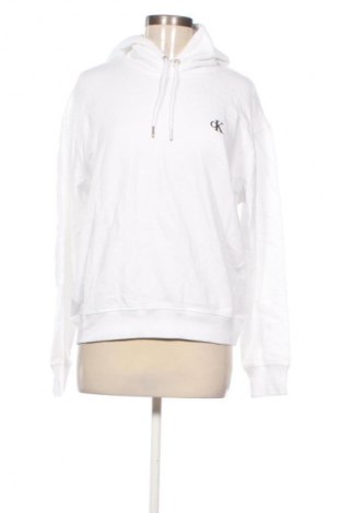 Дамски суитшърт Calvin Klein Jeans, Размер XL, Цвят Бял, Цена 42,43 €
