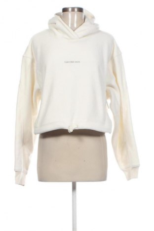 Hanorac de femei Calvin Klein Jeans, Mărime M, Culoare Alb, Preț 634,99 Lei