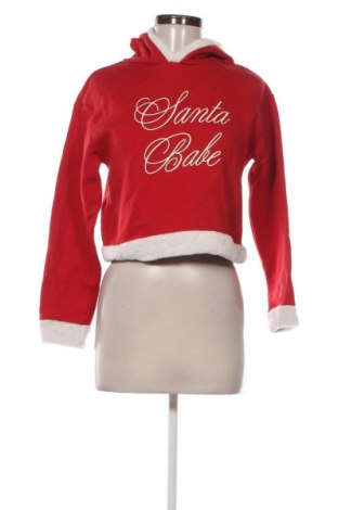Дамски суитшърт H&M Divided, Размер XS, Цвят Червен, Цена 2,55 €