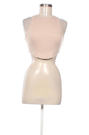 Дамски топ Bershka, Размер S, Цвят Бежов, Цена 5,00 €