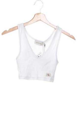 Damski top Calvin Klein Jeans, Rozmiar XS, Kolor Biały, Cena 312,99 zł, #135117743