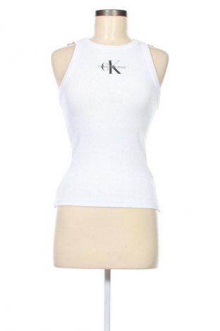 Γυναικείο τοπ Calvin Klein Jeans, Μέγεθος M, Χρώμα Λευκό, Τιμή 41,99 €, #135117861