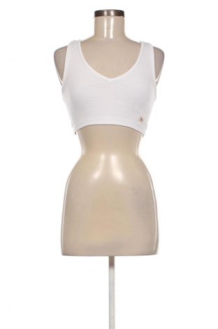 Γυναικείο τοπ Calvin Klein Jeans, Μέγεθος S, Χρώμα Λευκό, Τιμή 36,99 €, #135118137