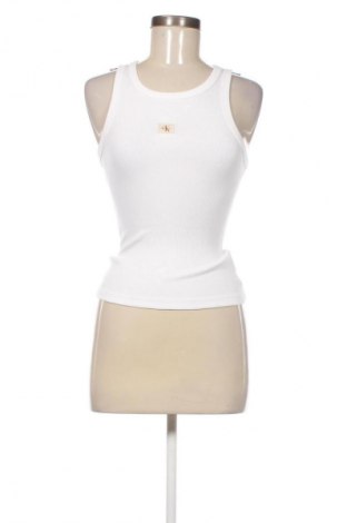 Damentop Calvin Klein Jeans, Größe XS, Farbe Weiß, Preis 31,99 €, #135159718
