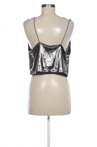 Damski top H&M Divided, Rozmiar L, Kolor Srebrzysty, Cena 32,99 zł