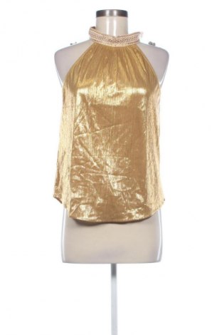 Damski top Unbranded, Rozmiar S, Kolor Złocisty, Cena 80,38 zł