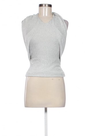 Damski top Zara, Rozmiar S, Kolor Srebrzysty, Cena 48,99 zł