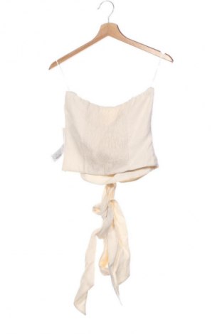 Damski top Zara, Rozmiar S, Kolor ecru, Cena 91,09 zł