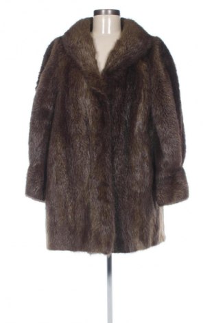 Palton din piele pentru damă Unbranded, Mărime L, Culoare Maro, Preț 734,99 Lei