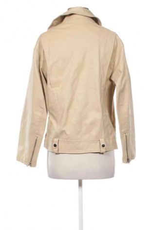 Дамско кожено яке Bershka, Размер S, Цвят Кафяв, Цена 15,32 €
