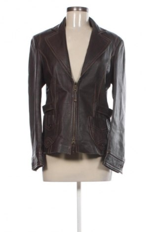 Damen Lederjacke Bonita, Größe M, Farbe Braun, Preis 31,99 €