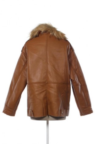 Női bőrdzseki C4, Méret L, Szín Barna, Ár 12 114 Ft