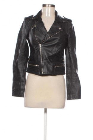 Geacă de piele pentru femei Maje, Mărime XS, Culoare Negru, Preț 201,99 Lei