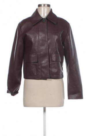 Női bőrdzseki Mango, Méret S, Szín Lila, Ár 10 559 Ft