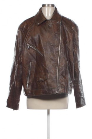 Дамско кожено яке Primark, Размер XL, Цвят Кафяв, Цена 18,40 €