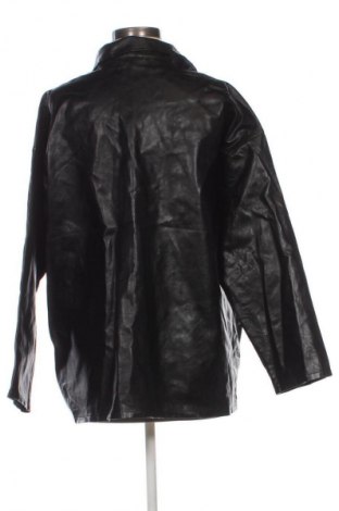 Női bőrdzseki SHEIN, Méret M, Szín Fekete, Ár 2 549 Ft