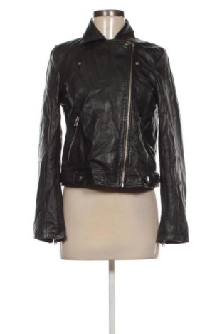 Дамско кожено яке Selected, Размер M, Цвят Черен, Цена 66,46 €