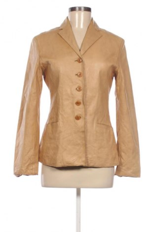 Дамско кожено яке Strenesse Gabriele Strehle, Размер M, Цвят Бежов, Цена 55,19 €