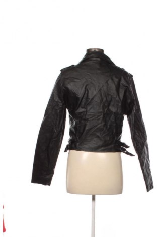Дамско кожено яке Tally Weijl, Размер L, Цвят Черен, Цена 10,73 €