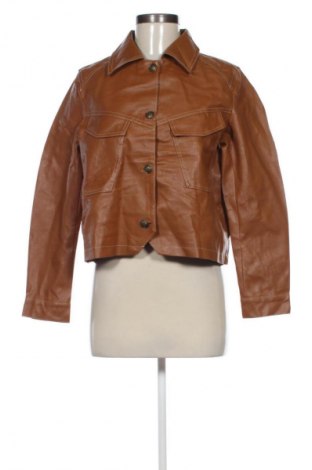 Dámská kožená bunda  Unbranded, Velikost L, Barva Hnědá, Cena  249,00 Kč