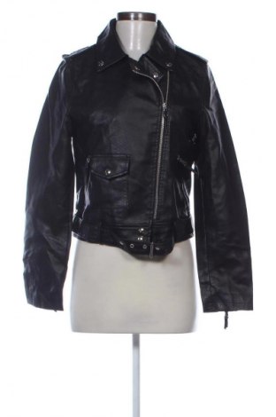 Γυναικείο δερμάτινο μπουφάν Unbranded, Μέγεθος L, Χρώμα Μαύρο, Τιμή 19,99 €