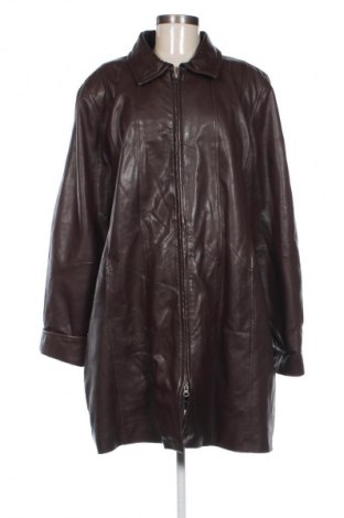 Dámská kožená bunda  Unbranded, Velikost XXL, Barva Hnědá, Cena  1 449,00 Kč