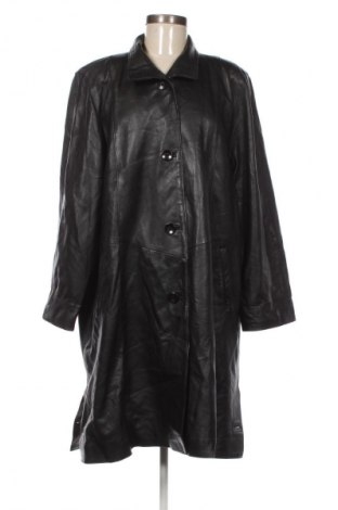 Дамско кожено яке Unbranded, Размер XXL, Цвят Черен, Цена 29,14 €