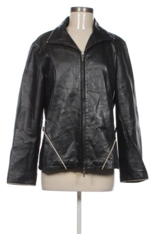 Geacă de piele pentru femei Unbranded, Mărime M, Culoare Negru, Preț 46,99 Lei