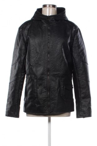 Γυναικείο δερμάτινο μπουφάν Unbranded, Μέγεθος 3XL, Χρώμα Μαύρο, Τιμή 36,99 €