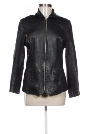 Γυναικείο δερμάτινο μπουφάν Unbranded, Μέγεθος M, Χρώμα Μαύρο, Τιμή 31,99 €