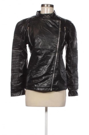 Дамско кожено яке Unbranded, Размер L, Цвят Черен, Цена 10,73 €