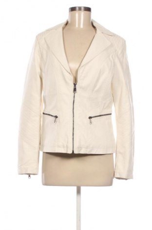 Dámská kožená bunda  Unbranded, Velikost L, Barva Krémová, Cena  482,00 Kč