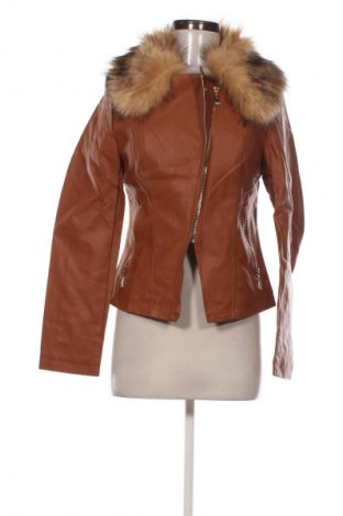 Damen Lederjacke Yd, Größe M, Farbe Braun, Preis € 24,24