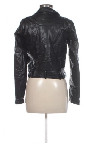 Γυναικείο δερμάτινο μπουφάν Zara, Μέγεθος M, Χρώμα Μαύρο, Τιμή 45,99 €