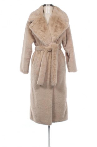Palton de femei Boohoo, Mărime M, Culoare Bej, Preț 378,43 Lei