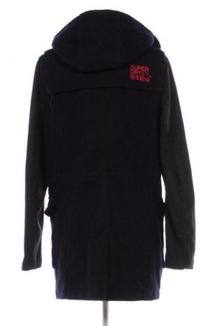 Damski płaszcz Superdry, Rozmiar L, Kolor Niebieski, Cena 347,99 zł