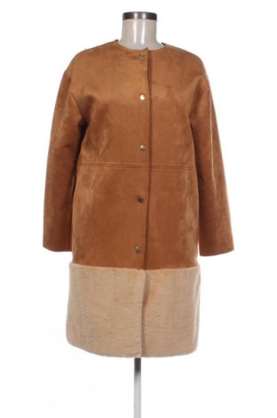 Дамско палто Zara, Размер S, Цвят Кафяв, Цена 8,94 €