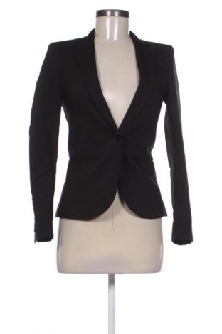 Дамско сако H&M, Размер XS, Цвят Черен, Цена 11,24 €