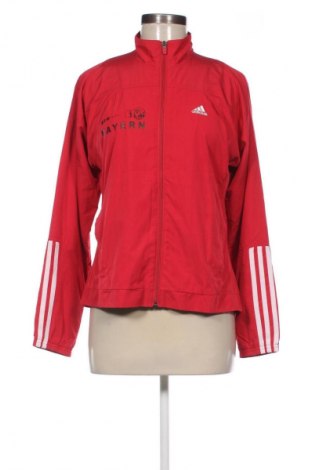 Дамско спортно горнище Adidas, Размер M, Цвят Червен, Цена 9,71 €