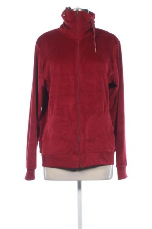 Дамско спортно горнище Unbranded, Размер L, Цвят Червен, Цена 6,64 €