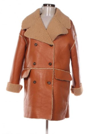 Γυναικείο μπουφάν Nice & Chic, Μέγεθος L, Χρώμα Καφέ, Τιμή 56,99 €