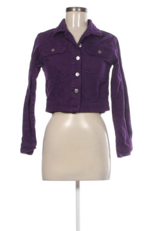 Дамско яке Zara, Размер XXS, Цвят Лилав, Цена 6,64 €