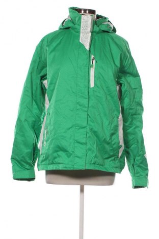 Дамско яке за зимни спортове Unbranded, Размер L, Цвят Зелен, Цена 31,69 €