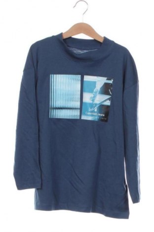 Детска блуза Calvin Klein Jeans, Размер 6-7y/ 122-128 см, Цвят Син, Цена 26,58 €